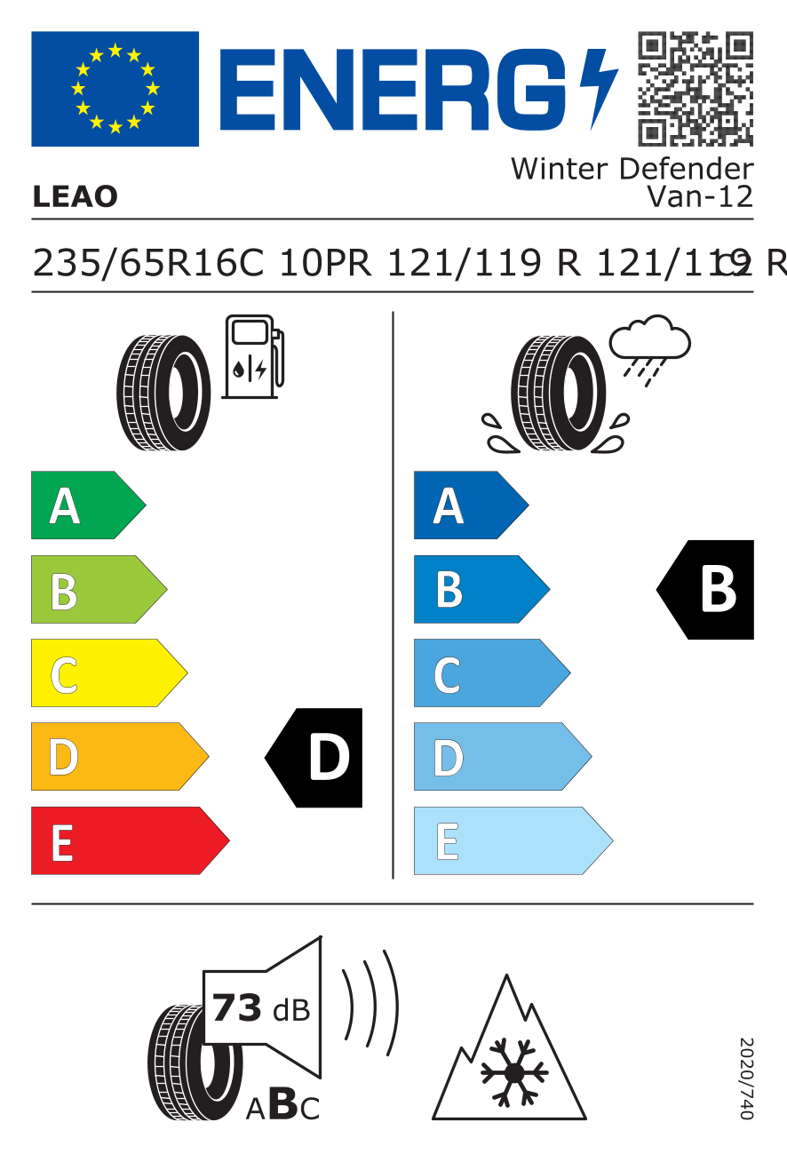 235/65R16C 121/119R WDV