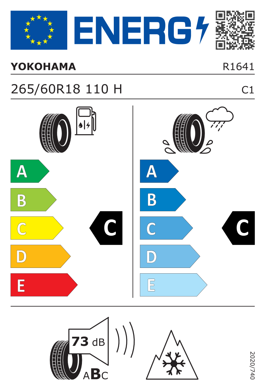 265/60R18 110H BluEarth Winter V905