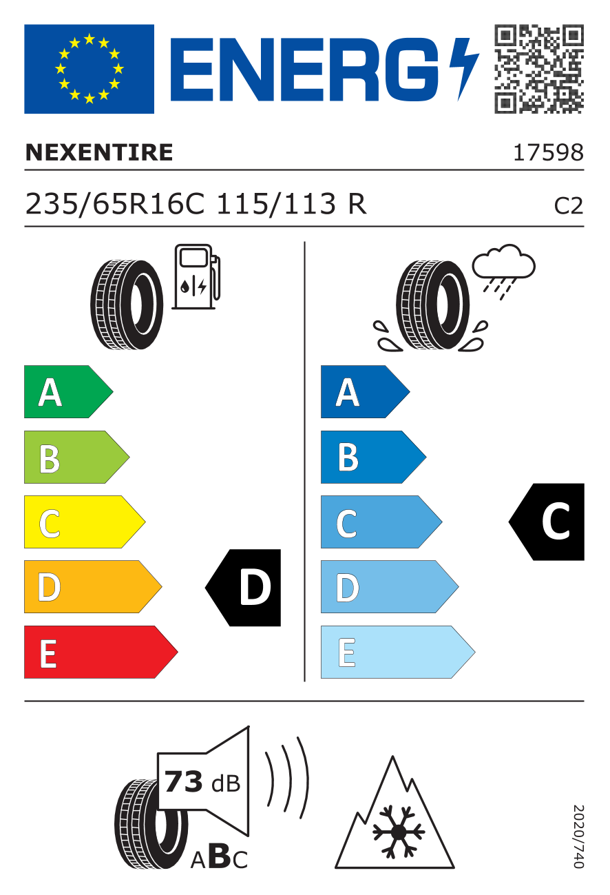 235/65R16C 115/113R N blue 4Season Van
