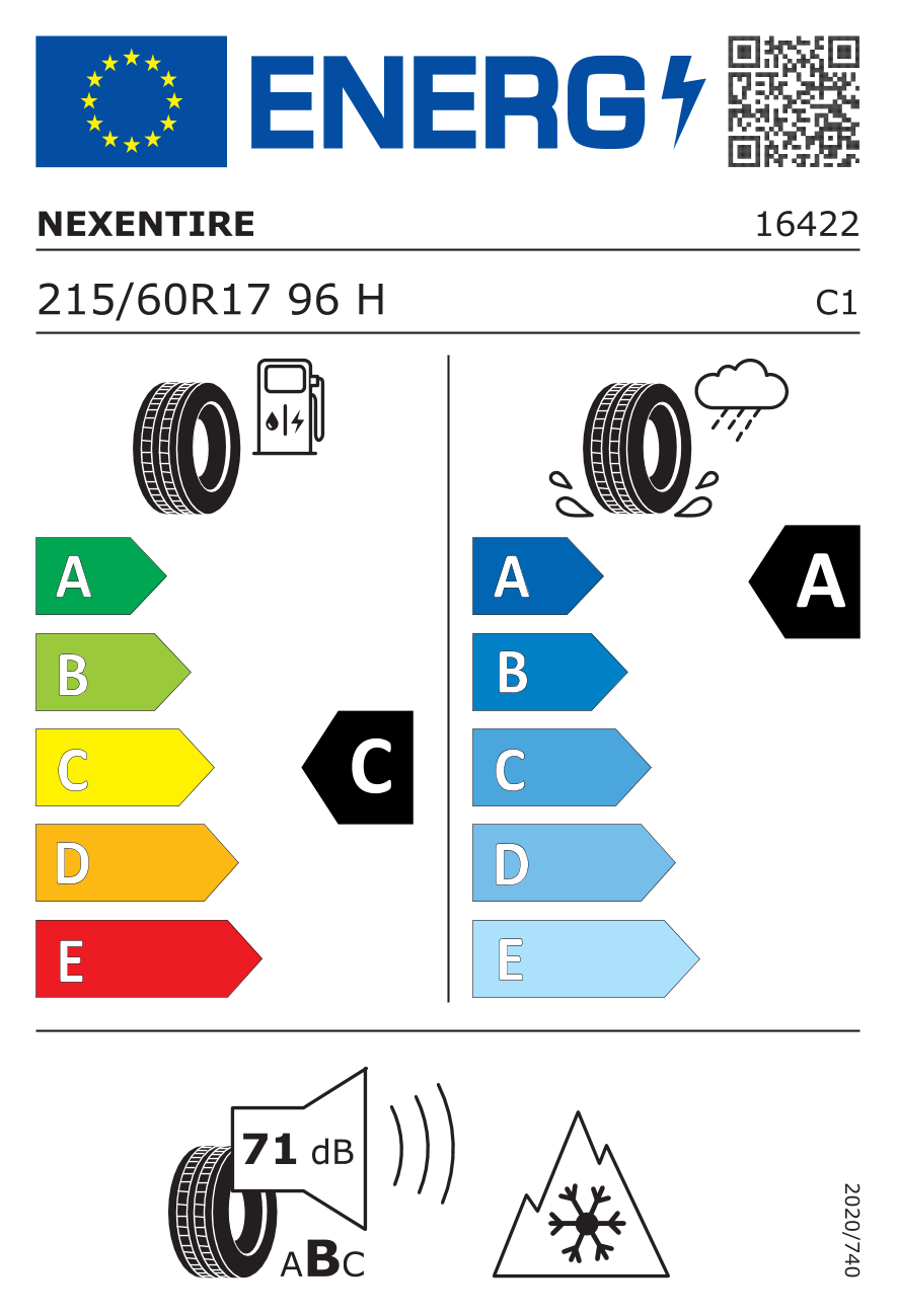 215/60R17 96H N blue 4Season 2