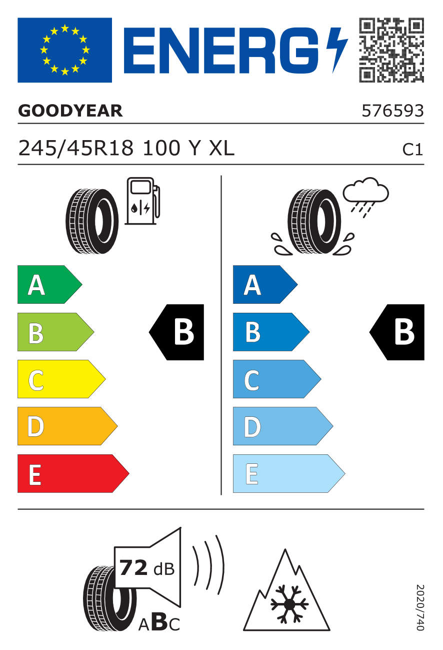 245/45R18 100Y XL VECTOR 4SEASONS G3